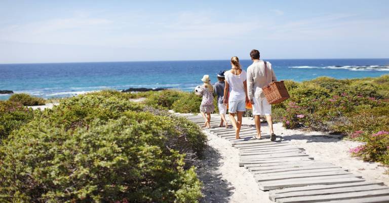 Vakantie naar het strand